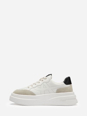 ASH Impuls Lave Sneakers Dame Hvide Sort | NXIW-82794