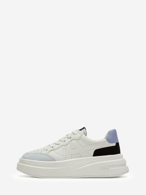 ASH Impuls Lave Sneakers Dame Sort Hvide | GURN-13479