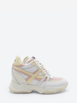 ASH Intense Wedge Sneakers Dame Hvide | FZAP-12569