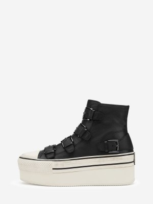 ASH Jewel Høje Sneakers Dame Sort | NEJM-80592