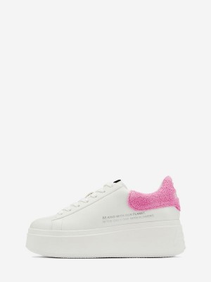 ASH Moby Be Kind Lave Sneakers Dame Hvide | RKTV-37054