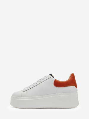 ASH Moby Lave Sneakers Dame Hvide | AGOW-85031