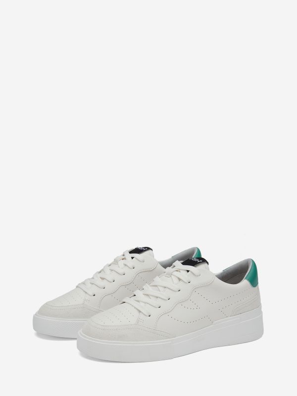 ASH Free Lave Sneakers Dame Hvide Grøn | ZOKU-76418