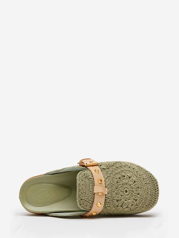 ASH Gioia Flade Sandaler Dame Grøn | LEVS-40923