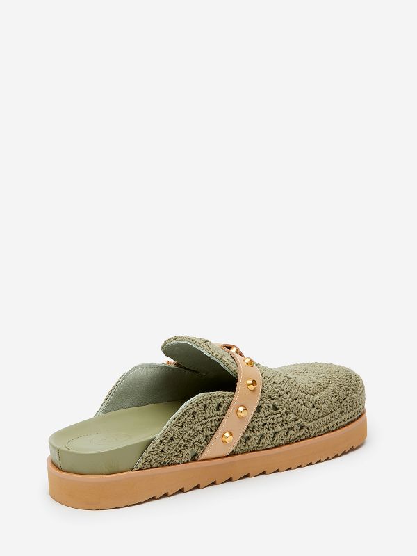 ASH Gioia Flade Sandaler Dame Grøn | NQUY-97216