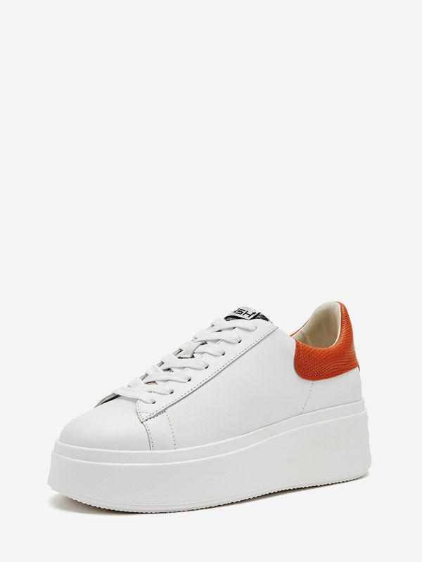 ASH Moby Lave Sneakers Dame Hvide | AGOW-85031