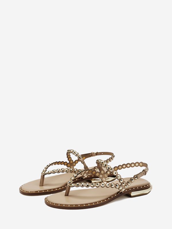 ASH Patchy Flade Sandaler Dame Hudfarvet | XDZL-96728