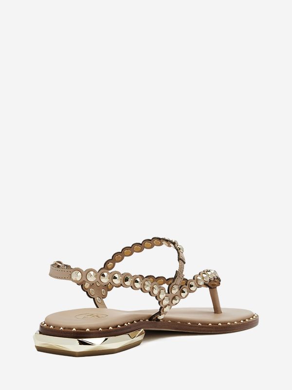 ASH Patchy Flade Sandaler Dame Hudfarvet | XDZL-96728