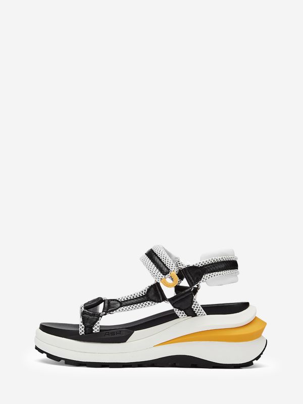 ASH Shogun Bis Sneaker Sandals Dame Hvide Sort | WYKQ-05613